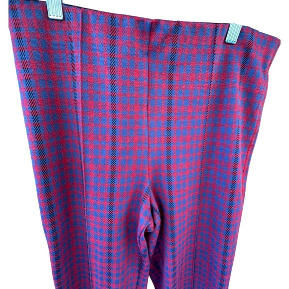 Maeve By Anthropologie Small The Margot Houndstooth Kick Flare Cropped Pants - Picture 4 of 8